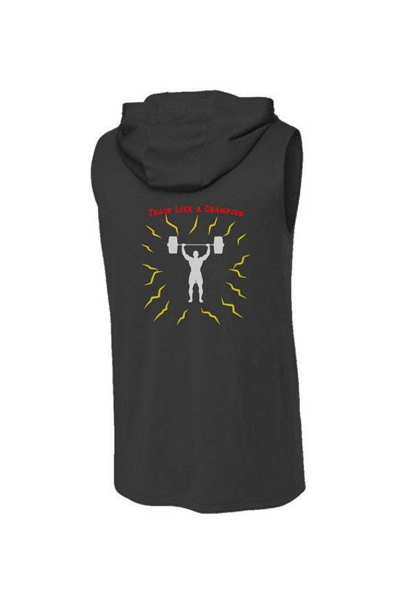 VICTORY Competitor Sleeveless Hoodie - &amp;quot;Train Like