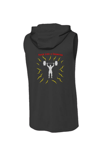 VICTORY Competitor Sleeveless Hoodie - &amp;quot;Train Like